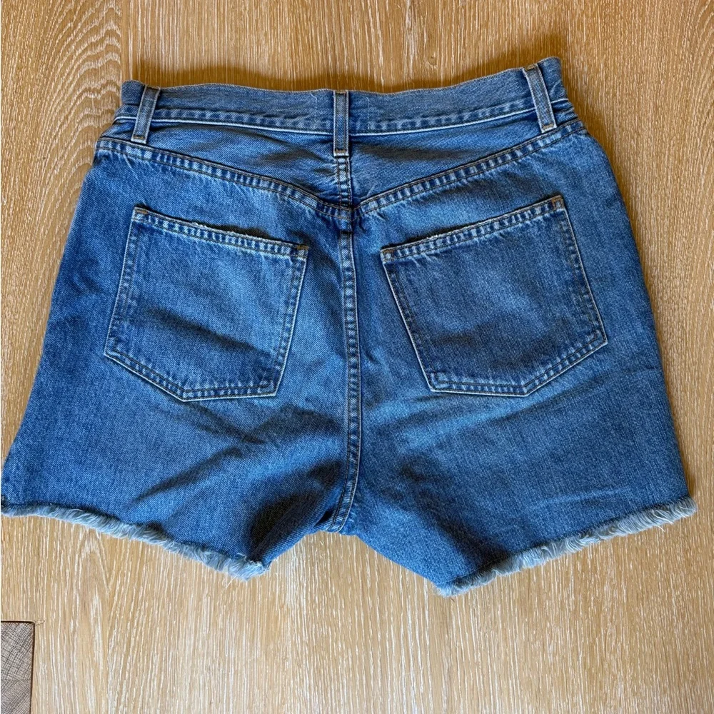 DOEN Enid Classic Blue Jean Shorts Size 25 - Picture 2 of 6